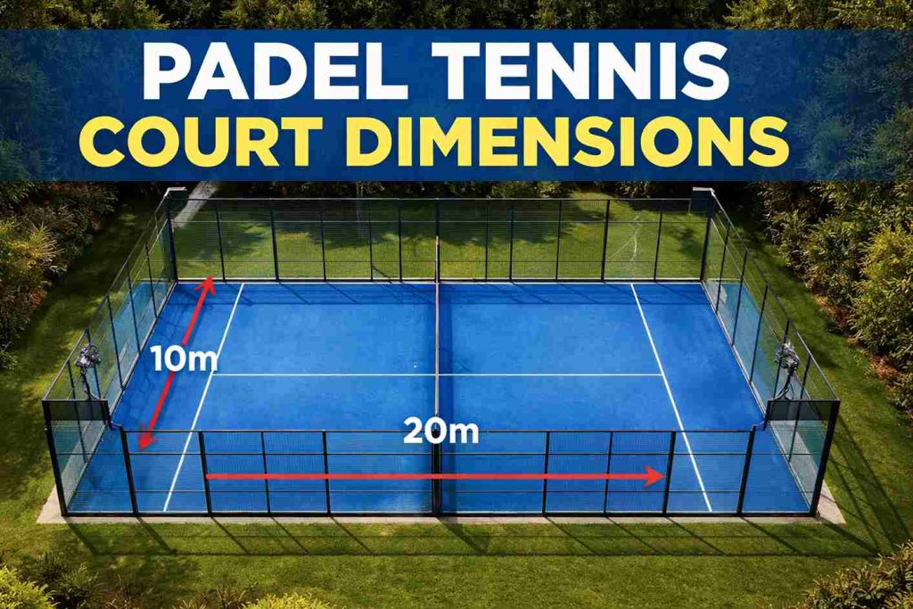 Padel Tennis Court Dimensions