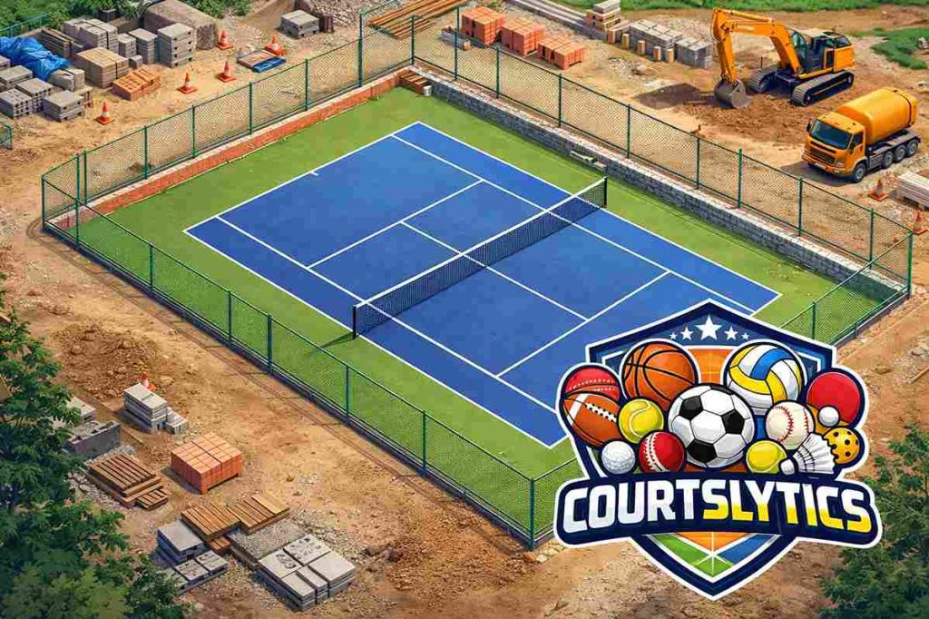 Step-by-Step Guide to Marking a Singles Tennis Court Layout