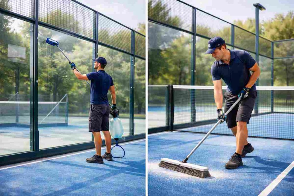 Maintenance-Padel court dimensions