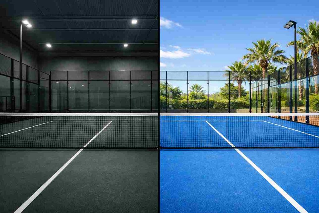 padel Indoor vs Outdoor Court Specifications
