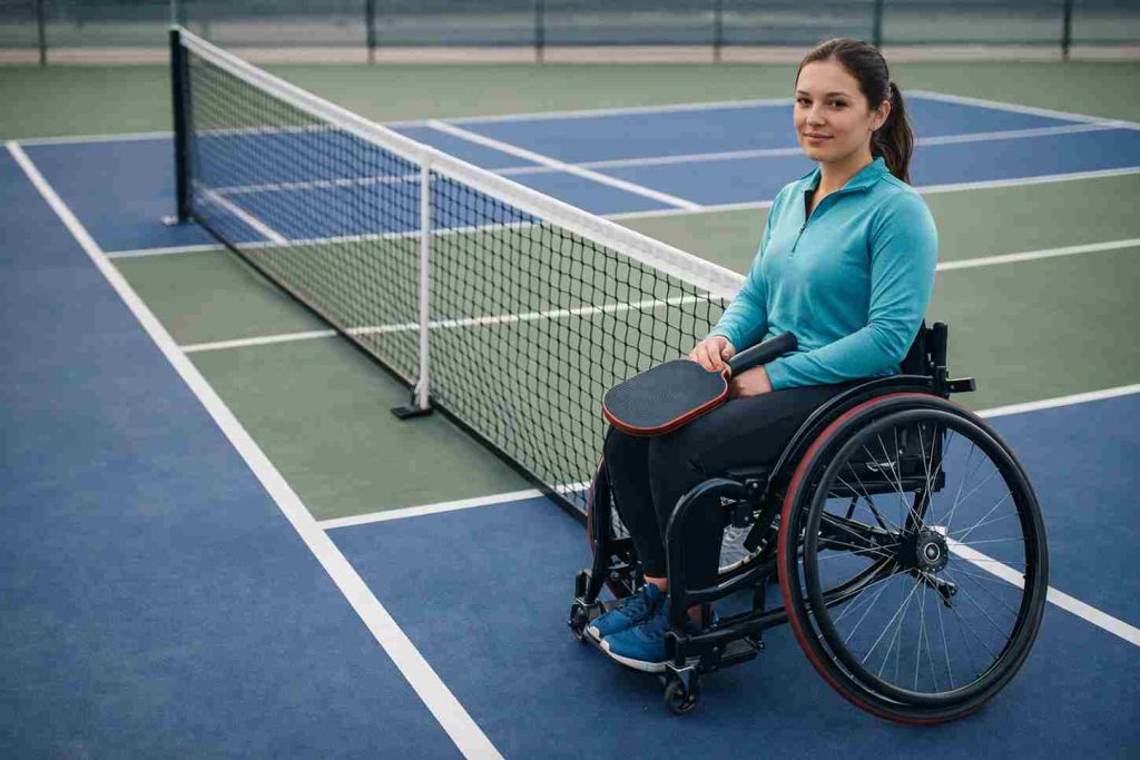 Wheelchair and Adaptive Pickleball Courts