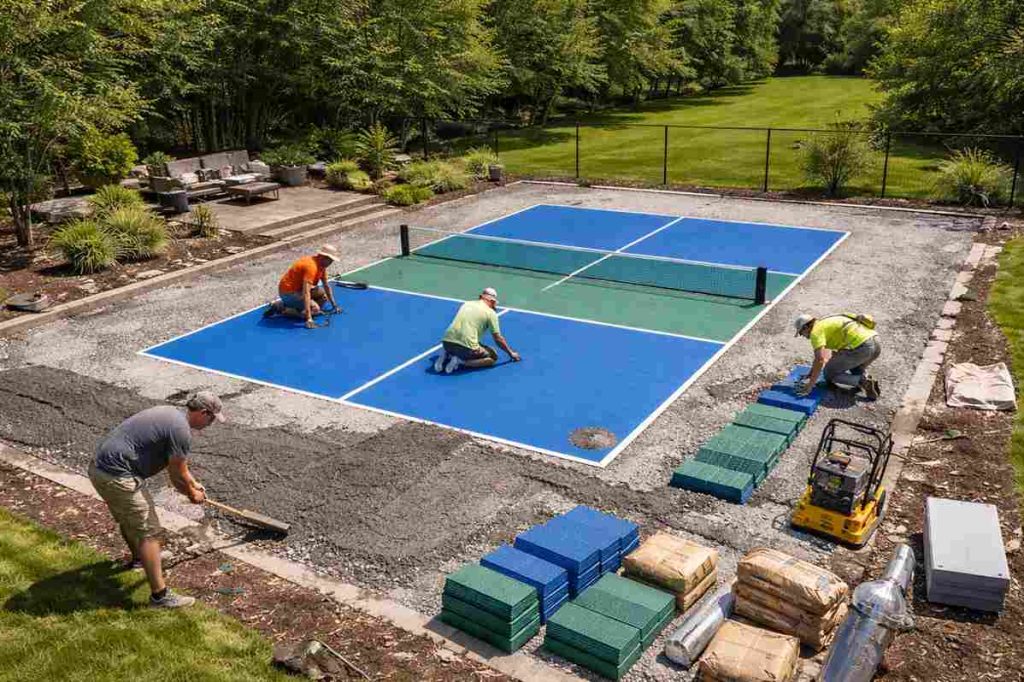 backyard pickleball court dimensions _Site Selection and Planning Considerations
