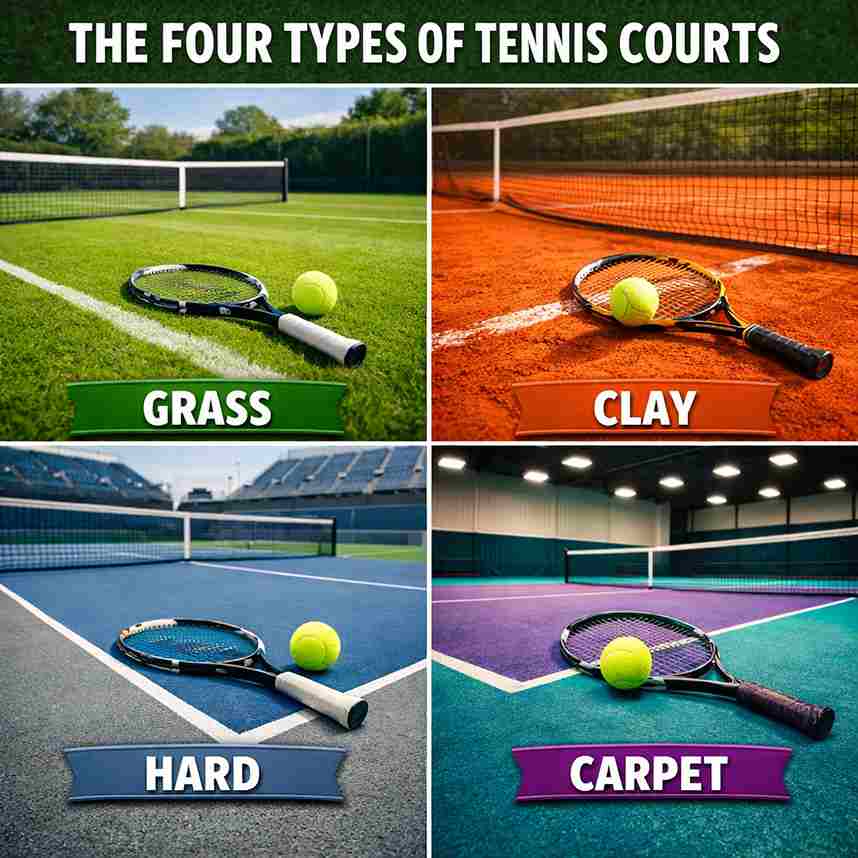 Lawn Tennis Court Dimensions in Meters