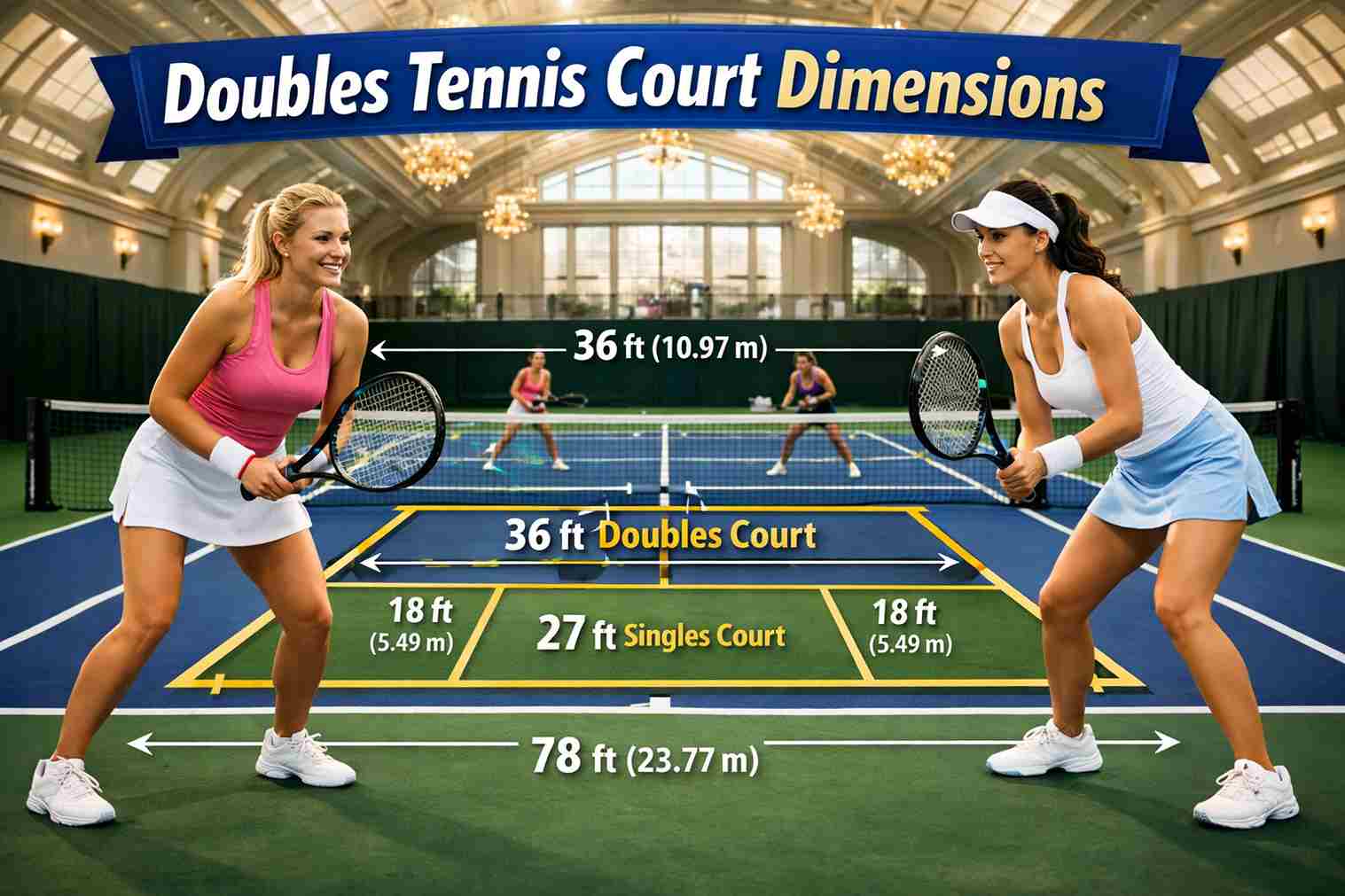 Doubles Tennis Court Dimensions