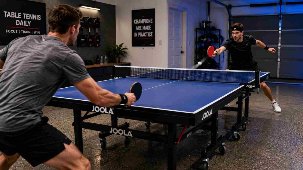 table tennis table standard size