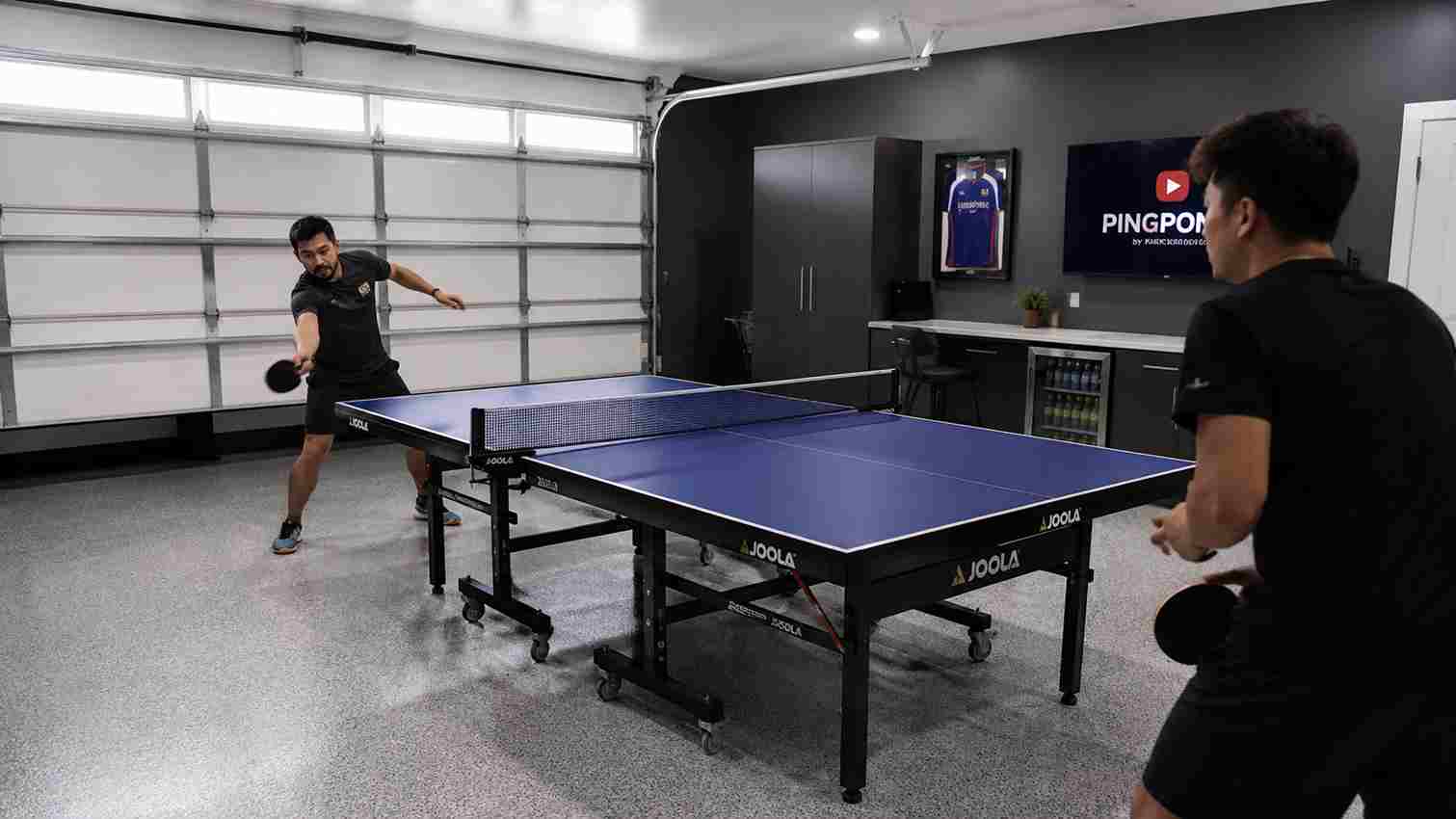 full size table tennis table dimensions