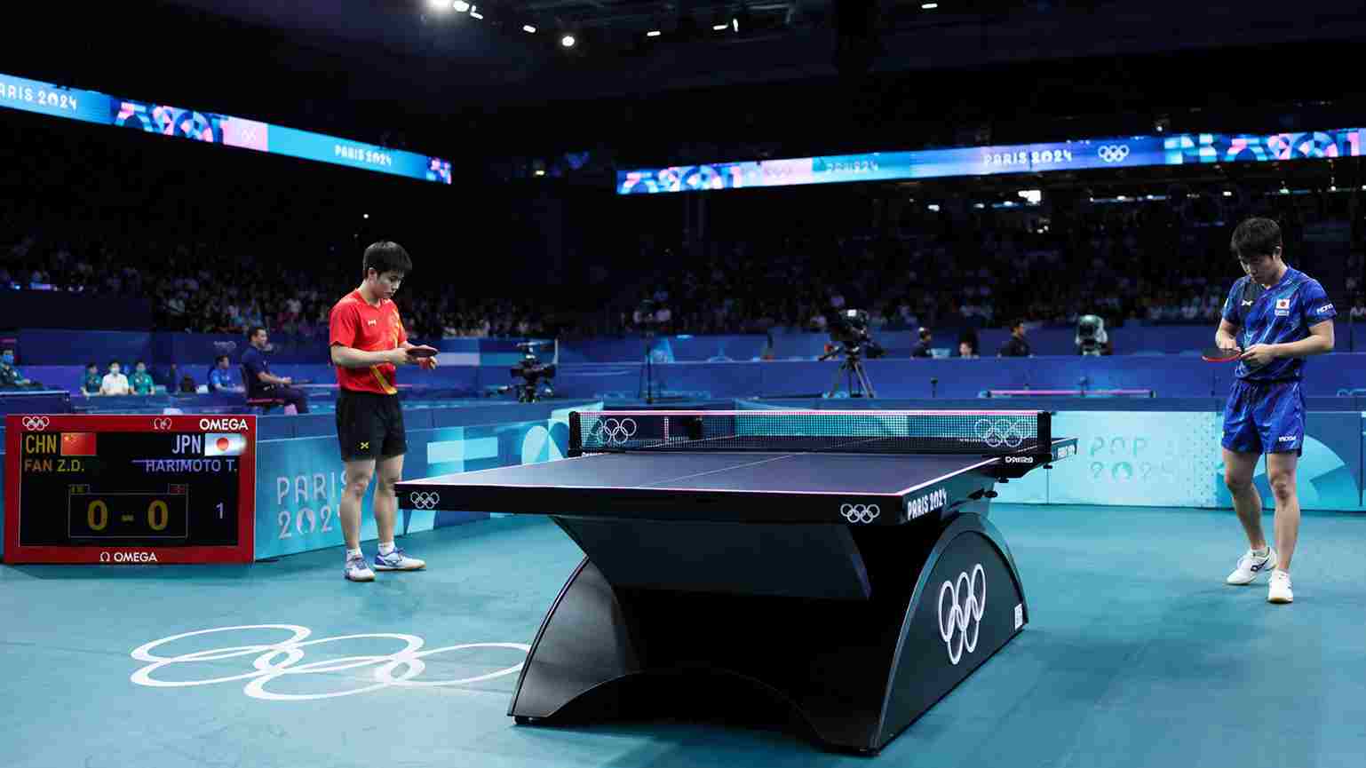 olympic table tennis table dimensions