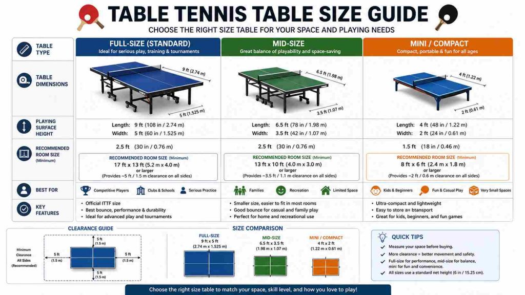 Match the Table to Your Goals
