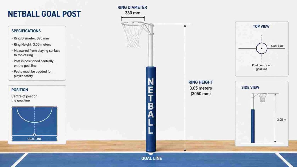 netball court positions