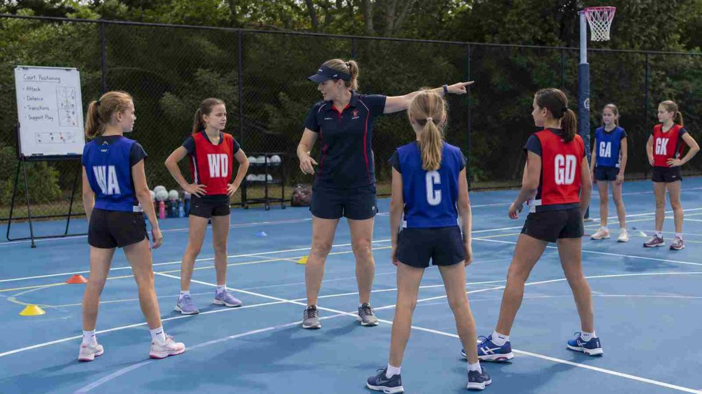 netball court diagram