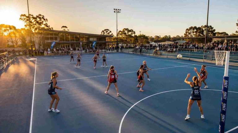 netball court dimensions in australia