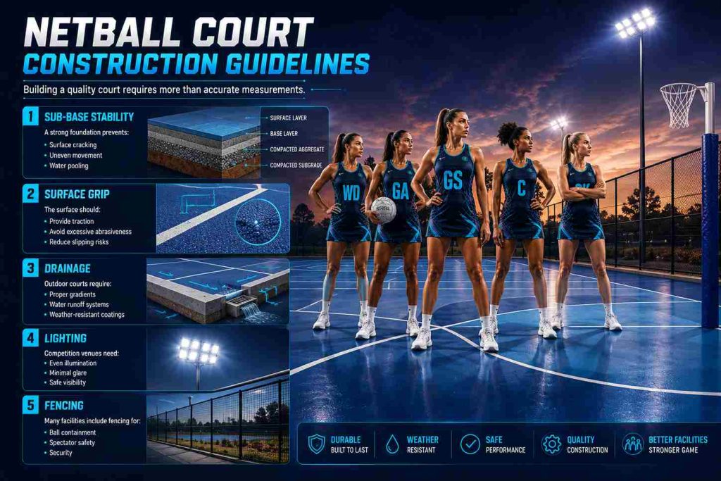 Netball Court Construction Guidelines