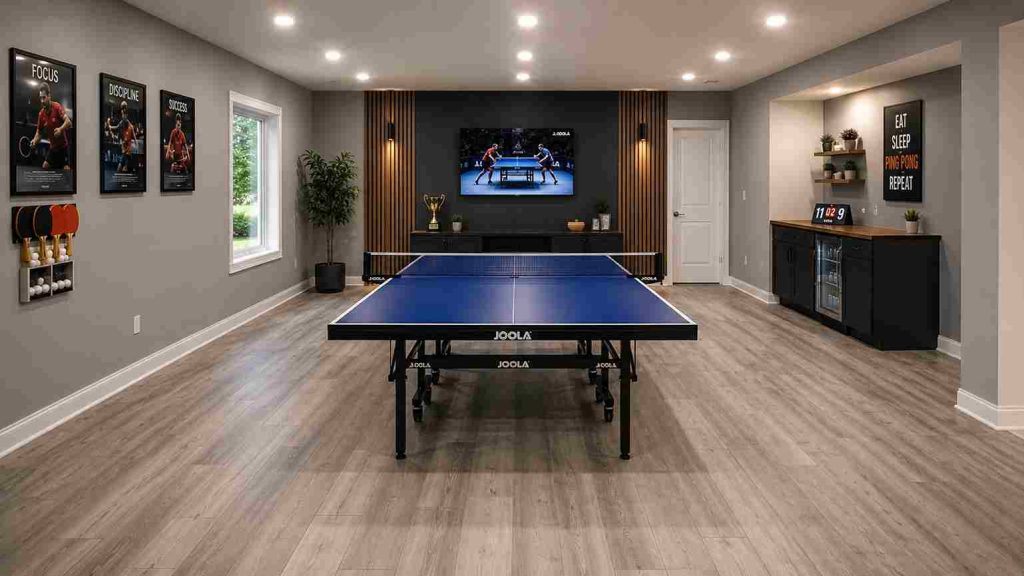 table tennis table size in cm