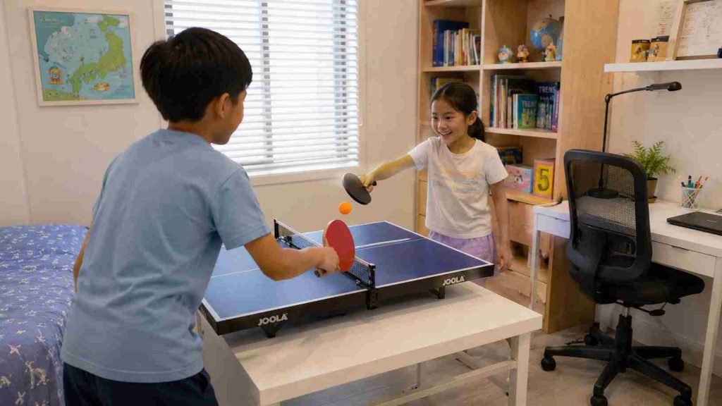 table tennis table size in mm