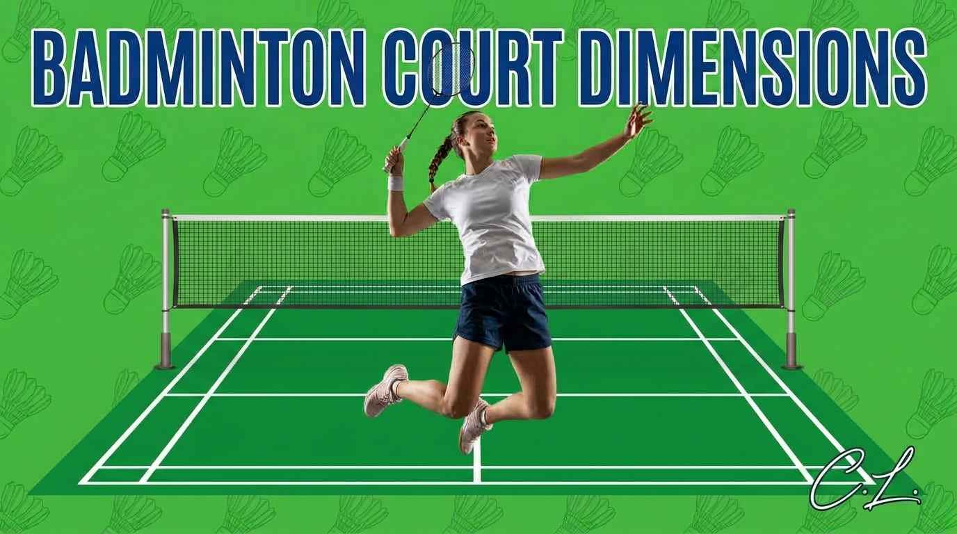badminton court dimensions